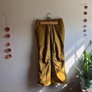 The North Face Mustard Dry Vent Snowboard Pants - Size Womens Small